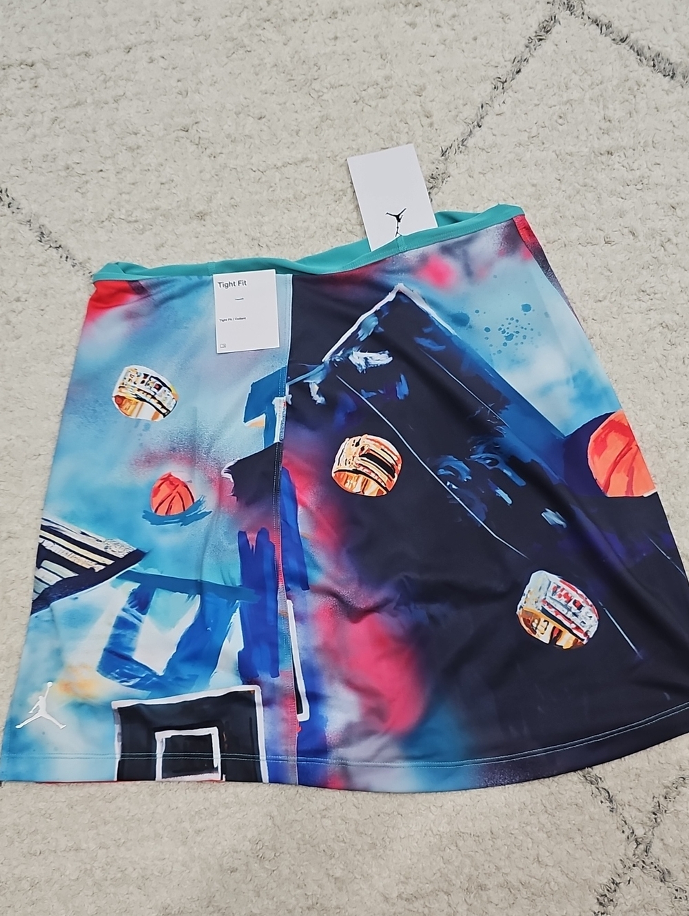 Brand New Jordan Printed Knit Skort Size Women's S SKU HJ0073 100 - Picture 8 of 9